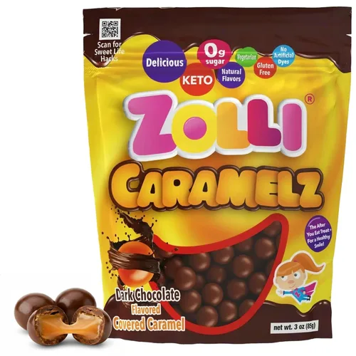 Vista 9 de Zollipops Clean Teeth Pops - Caramelos sin azúcar con xilitol, sin colorantes, caramelos libres de ceto y aptos para diabéticos, golosinas aprobadas