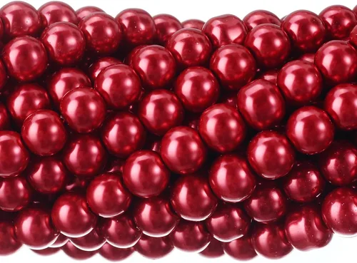 Vista 13 de RUBYCA 200 piezas de cuentas redondas de cristal checo satinado brillante pequeñas para hacer joyería 10mm Amatista Púrpura