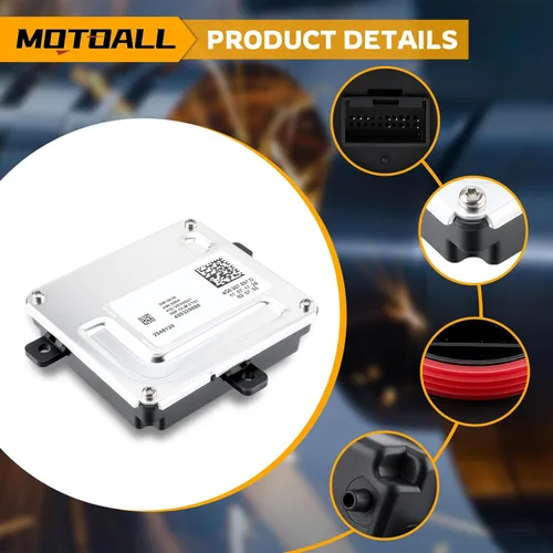 Vista 4 de MOTOALL Módulo de luz diurna de balasto Control DRL para Audi RS5 RS6 AllRoad 28357987 401140244 4G0907697D