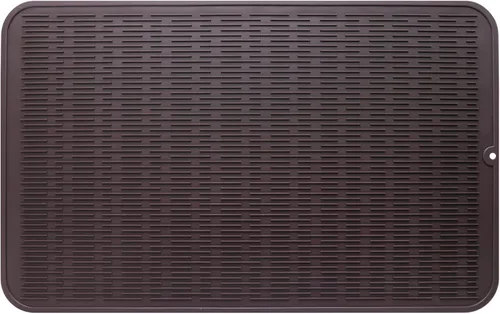 Vista 75 de MicoYang Tapete de silicona para secado de platos para múltiples usos, fácil de limpiar, ecológico, resistente al calor, tapete de silicona