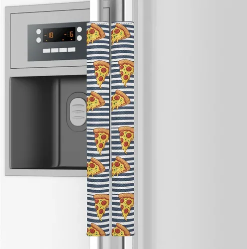 Vista 61 de Juego de 2 fundas para manija de puerta de refrigerador