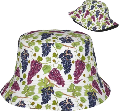 Vista 12 de Bucket Hats for Women Sun Beach Travel Cap Unisex Men Bucket Hat