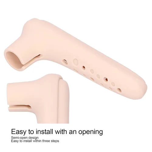 Vista 7 de Funda de silicona para manija de puerta, protector de pomo de puerta de seguridad para niños, anticolisión, antiestático, funda protectora para pomo