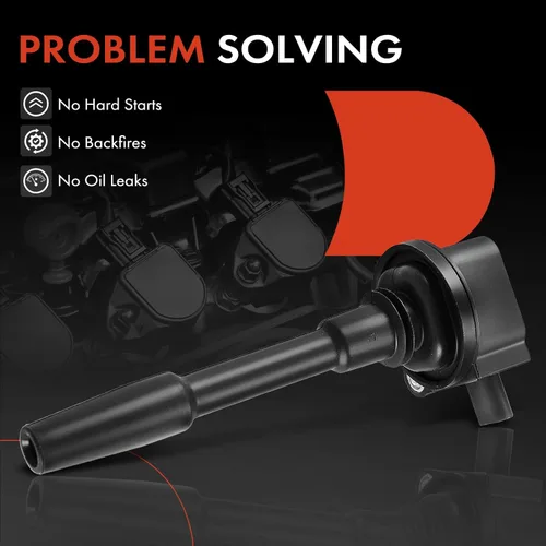 Vista 7 de Paquete de Bobina de Encendido del Motor A-Premium Compatible con Ford F-150 2018-2021, Mustang 2018-2020/2023, 5.0L