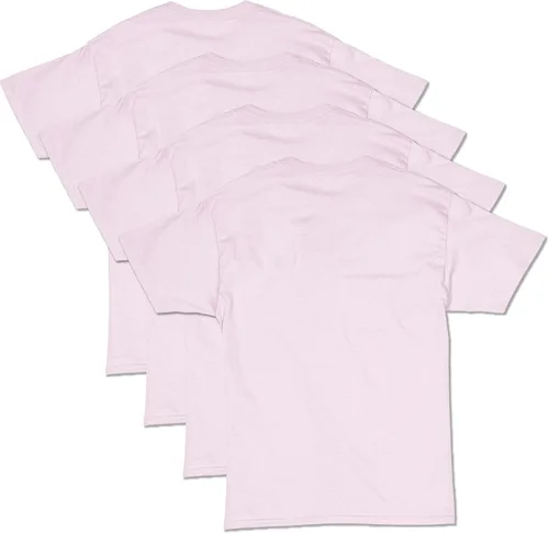 Vista 2 de Hanes ComfortSoft - Camiseta de manga corta para hombre (paquete de 4)