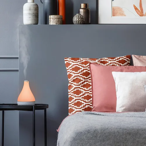 Vista 2 de Sharper Image Humidificador ultrasónico AROMA 2 con aromaterapia