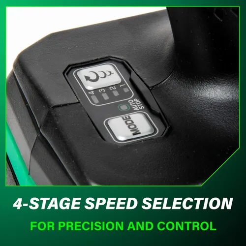 Vista 10 de Metabo HPT Llave de impacto de 3/4 pulgadas sin escobillas sin escobillas de 36 V, acepta cualquier batería multivoltios de 18 V/36 V, compatible