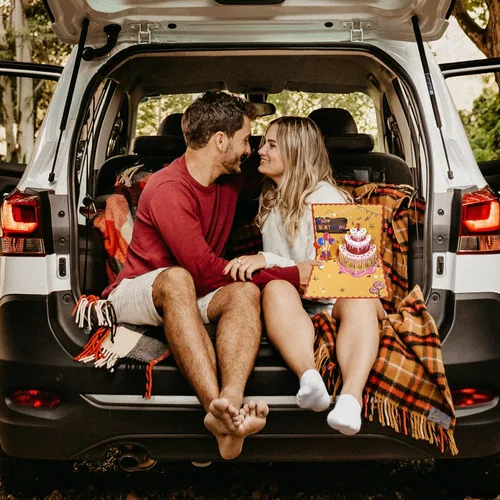 Vista 2 de Magic Ants Tarjeta de feliz cumpleaños Divertida tarjeta de felicitación desplegable 3D, tarjetas emergentes en 3D, tarjetas de cumpleaños