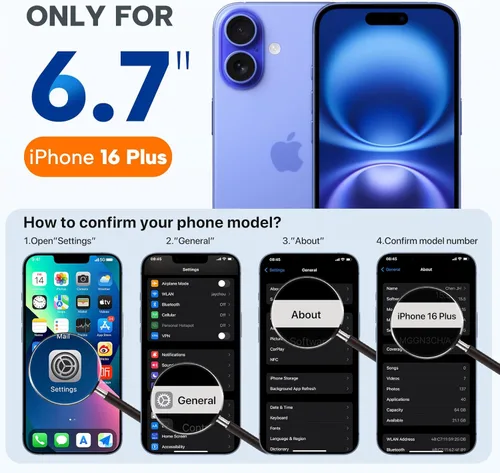 Vista 371 de Miracase Funda ultradelgada diseñada para iPhone SE 2022 (3ª generación)/iPhone SE 2020 (2ª generación)/iPhone 7/iPhone 8 con protector de pantalla