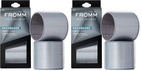 Vista 12 de Fromm ProVolume Rodillos Térmicos para el Cabello de Cerámica Iónica con Auto-Agarre de 1", 5 Unidades Rizadores de Cabello de Calidad de Salón