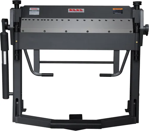 KAKA INDUSTRIAL Freno de caja y cacerola de 40 pulgadas, calibre 12 (0.1 pulgadas), capacidad de acero suave, curva inversa mínima de 0.59 pulgadas