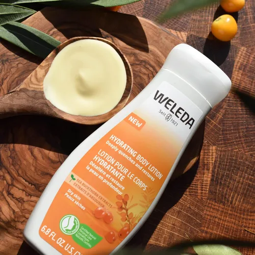 Vista 3 de Weleda Loción corporal hidratante de espino amarillo, 6.8 onzas líquidas (paquete de 1)