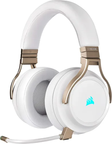 Corsair Virtuoso RGB - Auriculares de gaming inalámbricos sonido envolvente de alta fidelidad 71 con micrófono de calidad de transmisión