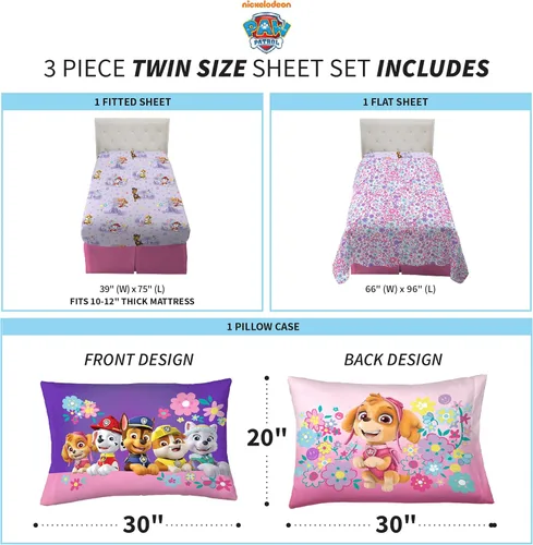 Vista 63 de Franco - Juego de sábanas de microfibra súper suave para niños, tamaño individual, Hello Kitty