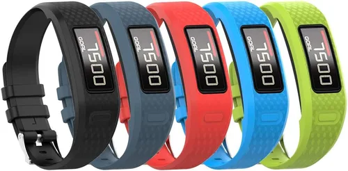 Vista 10 de QGHXO Correa para Garmin Vivofit 1 / Vivofit2, correa de repuesto de silicona suave para Garmin Vivofit 1 / Vivofit 2 Activity Tracker, pequeña
