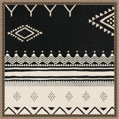 Vista 12 de Amanti Art Framed Canvas Wall Art 30x30 Geo Textile Crop II by Victoria Barnes, Framed Wall Art Canvas, Abstract Artwork, Modern Decor, Large Poster