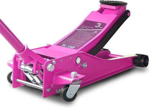 Vista 15 de Auto Dynasty Gato de piso de perfil bajo de 3 toneladas, gato hidráulico de acero resistente para automóvil con bomba de elevación rápida