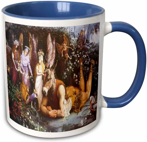 Vista 10 de 3D Rose 126262_4 - Taza de cerámica de dos tonos, 11 onzas, negro/blanco