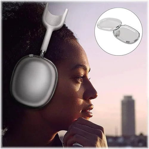 Vista 7 de Sahara - Funda para Apple AirPods Max, diseño protector delgado de TPU con agarre antideslizante y ajuste flexible, serie Venture