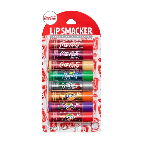 Vista 13 de Lip Smacker Marvel Avenger - Paquete de fiesta de bálsamo labial saborizado 8 unidades, Super Hero, Spiderman, Iron Man, Capitán América