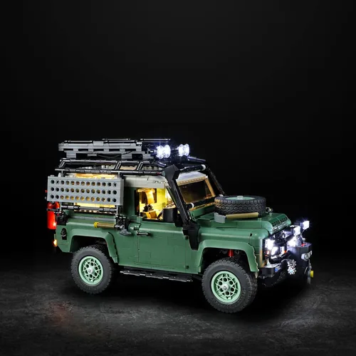 Vista 7 de Vaodest Luz LED para Lego 10295 Creator Expert Porsche 911, diseño y configuración compatible con el modelo 10295