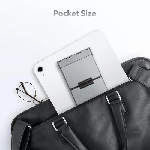 Vista 7 de iClever Teclado inalámbrico plegable en 3 de tamaño compacto de bolsillo (versión inglés) con touch pad sensible (sincroniza hasta 3 dispositivos)