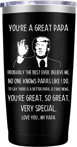 Regalo para papá de parte de hija o hijo, regalo del Día del Padre, regalos de Navidad y cumpleaños para papá, regalo de Acción de Gracias para papá