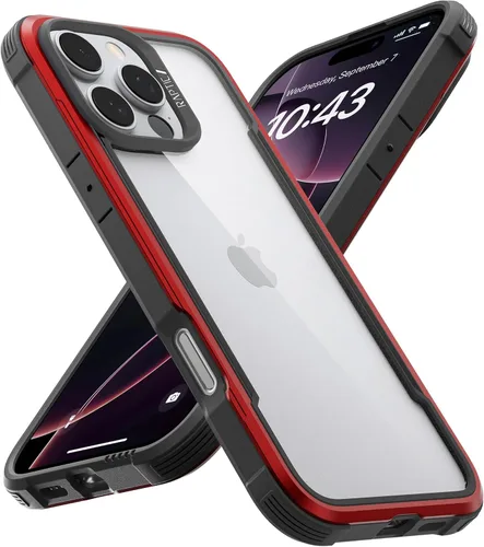 Vista 16 de RAPTIC Funda Shield para iPhone 14 Plus, funda protectora transparente a prueba de golpes, grado militar probada en caídas de 10 pies, marco