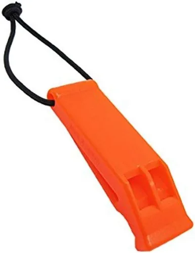 Safety Whistle Emergency Survival Gear with Lanyard, Loud Whistle for Boat Kayak Hiking Camping, Coast Guard Approved Boat Safety Equipment &