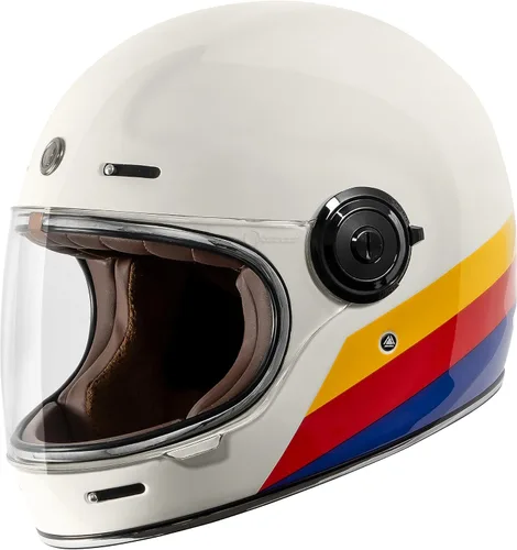 Vista 18 de TORC T1/Newport - Casco de moto de fibra de vidrio de cara completa aprobado por DOT y ECE