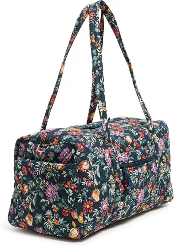 Vista 2 de Vera Bradley Bolsa de viaje mediana de algodón para mujer