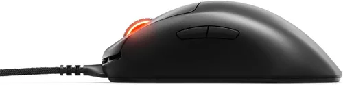 Vista 5 de SteelSeries Prime mouse para videojuegos FPS, 18,000 CPI, sensor óptico TrueMove Pro, 5 botones programables, interruptores ópticos magnéticos