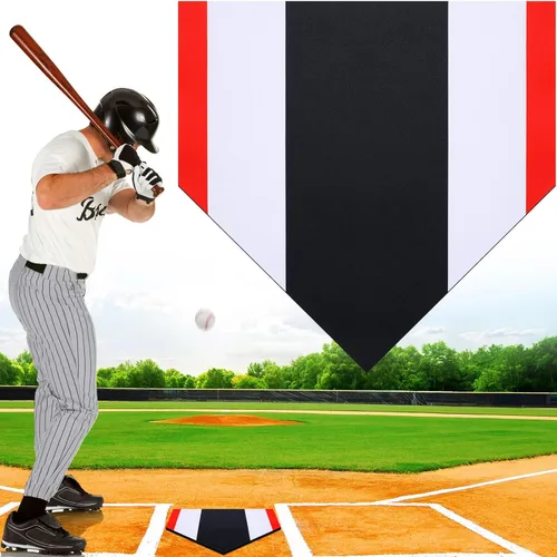 TOBWOLF Baseball Softball Batting Swing Hitting Trainer, Baseball Hitting Practice Trainer, Softball Home Plate