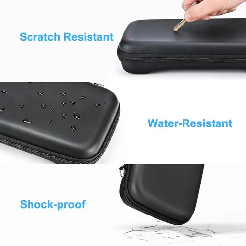 Vista 6 de Younik Switch 2 Case Compatible with NS Switch 2 (2025), Carrying Case with 19 Game Card Slots, 4 in 1 Switch 2 Accessories Includes Shoulder Strap