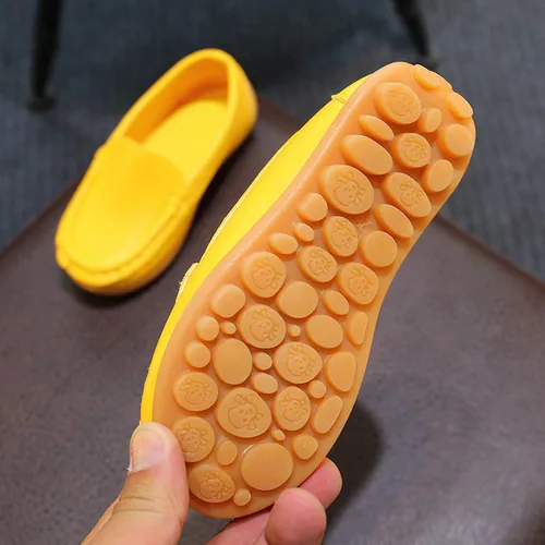 Vista 5 de YWPENGCAI Toddler Slip-on Shoes Boys Loafers Candy Colors Girls Moccasins