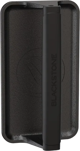 Blackstone 5553 Prensa de Parrilla de Hierro Fundido Pre-Sazonada Mediana de Servicio Pesado-Carne, Hamburguesa, Tocino, Bistec, Panini, Sándwich,