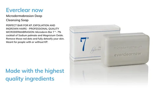 Vista 5 de Jabón Everclearnow de limpieza profunda, exfoliante, con microdermoabrasión, exfolia profundamente tu piel mediante microdermoabrasión, ideal