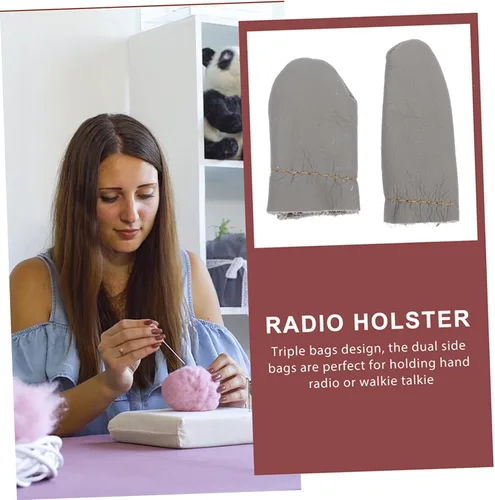 Vista 9 de ULDIGI Dedal versátil para coser a mano, 10 unidades, dedal de cuero para coser a mano, herramientas de tejer, color aleatorio