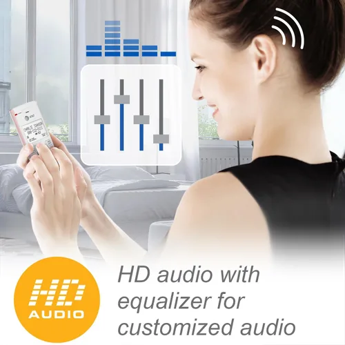 Vista 8 de AT&T CL82557 DECT 6.0 - Teléfono inalámbrico de 5 auriculares para el hogar con contestadora, bloqueo de llamadas, identificador de llamadas por