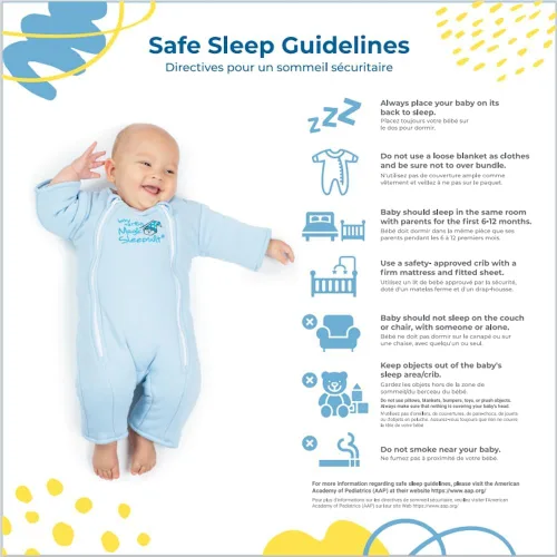 Vista 5 de Baby Merlin's Magic Sleepsuit - Hábitos de seguridad para niñas