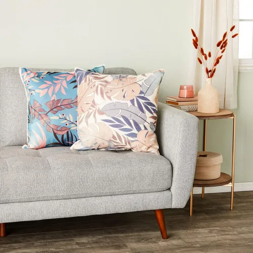 Vista 2 de Bright Creations Paquete de 5 fundas de almohada de sublimación de 20 x 20 pulgadas, fundas de almohada de sublimación de lino con cremallera