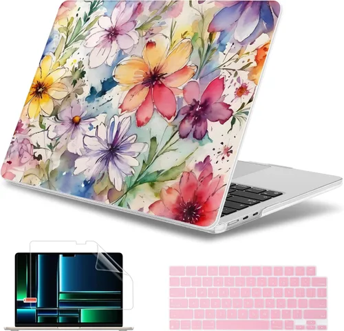 Vista 14 de May Chen Funda compatible con M4 MacBook Air de 15 pulgadas 2025 2024 2023 A3241 A3114 A2941 M3 M2 con pantalla de retina líquida y Touch ID