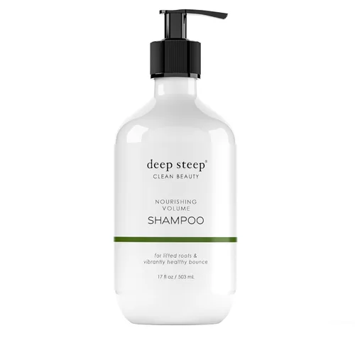 Vista 13 de Deep Steep Champú hidratante de volumen de aceite de argán, 17 onzas, champú voluminizador con aceite de argán, aloe, aceite de marula y proteína