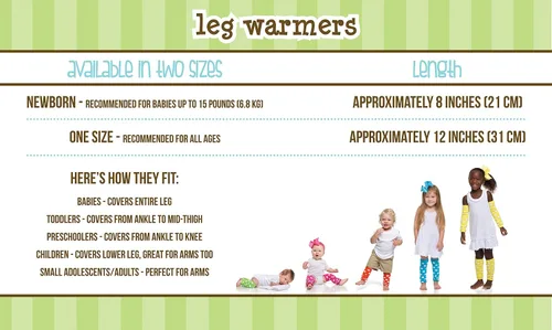 Vista 5 de juDanzy 3pares Bebé Niño y la niña calentadores de piernas rayas diseño de lunares multicolor