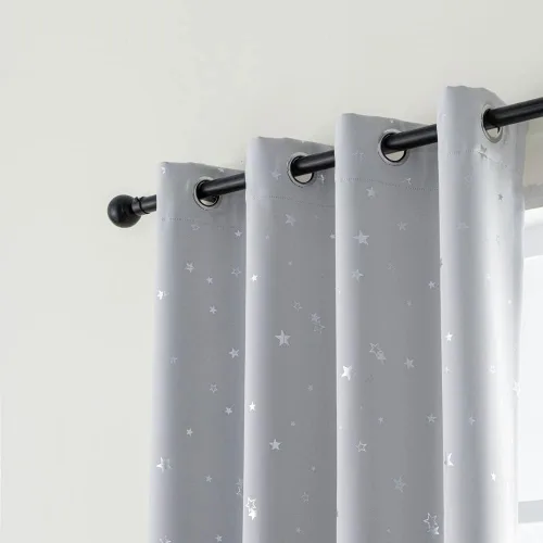 Vista 17 de Mangata Casa - Cortinas opacas para dormitorio, 2 paneles, cortinas térmicas para ventana, para sala de estar, cortinas que oscurecen.