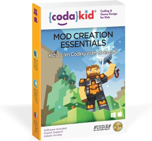 Coding for Kids with Minecraft - Ages 9+ Learn Real Computer Programming and Code Amazing Minecraft Mods with Java - Award-Winning Online Courses