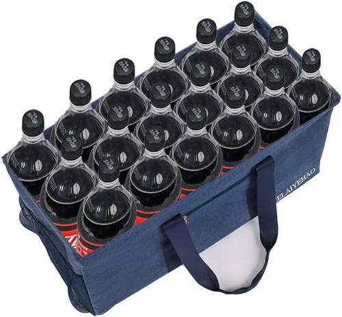 Vista 7 de YELAIYEHAO Bolsa tote grande para la playa, bolsa de almacenamiento plegable y colapsable para piscina, playa, compras, pícnics, lavandería