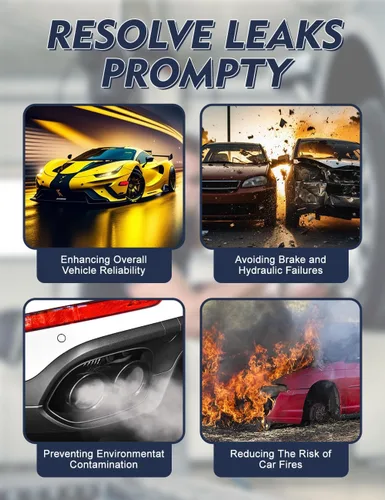 Vista 4 de Probador de diagnóstico de humo Evap automotriz - Detector de fugas de vacío de 12 V CC con compresor de aire incorporado para sistema de tuberías