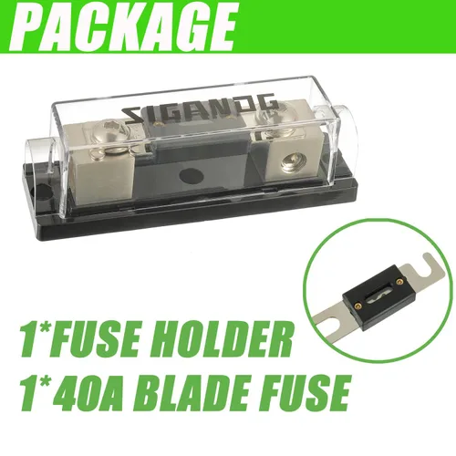 Vista 6 de Soporte de fusible ANL en línea calibre 0/2/4 AWG con fusible de 40 amperios