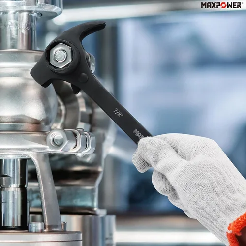 Vista 8 de MAXPOWER - Llave de andamio Spud de 3/4" x 7/8